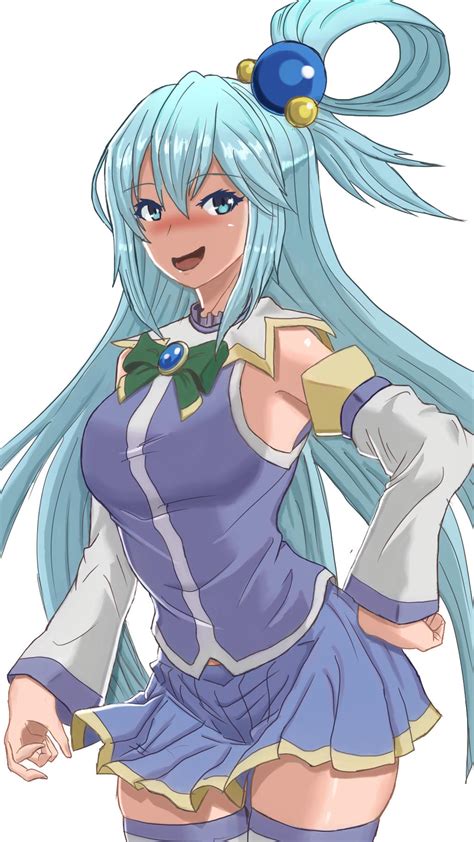 Aqua Konosuba fanart by BBMarioni on DeviantArt