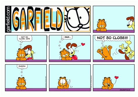 Garfield | Daily Comic Strip on August 23rd, 2015 | Garfield comics, Garfield and odie, Garfield