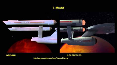 Star Trek - I Mudd - visual effects comparison - YouTube