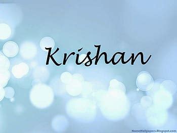 Krishna Name 3D Wallpaper