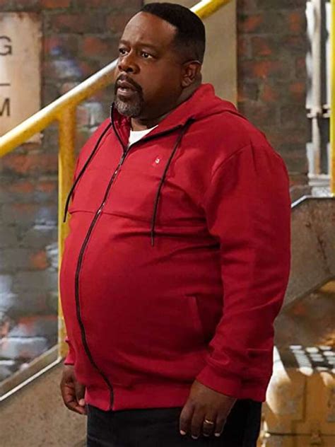 The Neighborhood Cedric the Entertainer Red Hoodie