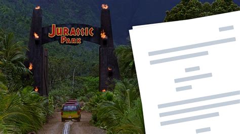 Jurassic Park Script PDF Download: Characters, Quotes, and Plot