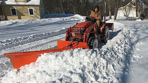 164 DIY Quick Attach Snow Plow On Kubota L3400, 51% OFF