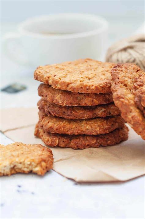 Healthy Sugar Free Anzac Biscuit Recipe | My Sugar Free Kitchen