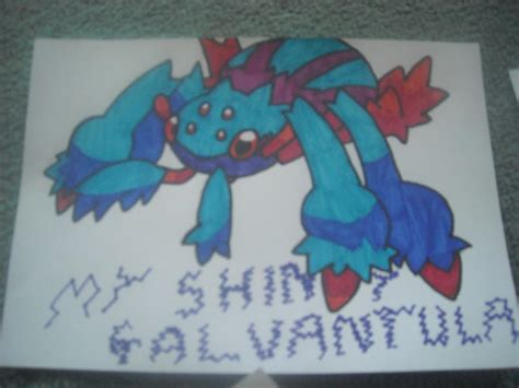 Shiny Galvantula by GingerBWP on DeviantArt