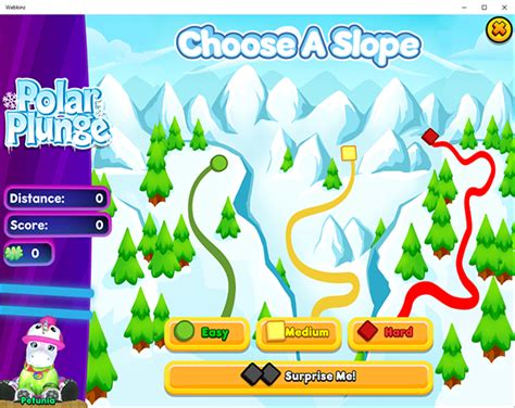 Play Polar Plunge on Webkinz Next! polarplungesplash – WKN: Webkinz Newz