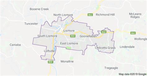 Lismore Shire Map - Shaping Outcomes