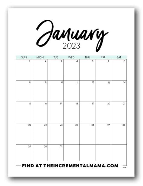 Free Printable 2023 Calendar Templates – Get Calendar 2023 Update