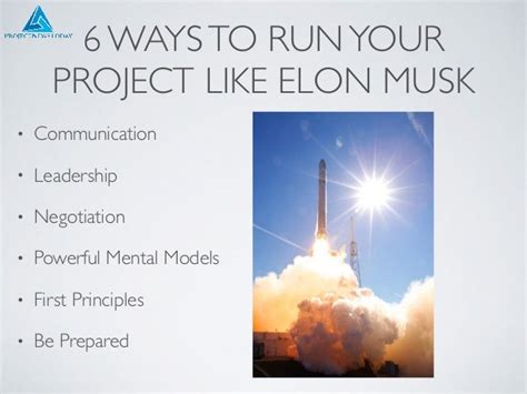 How To Get Projects Done - The Elon Musk Way