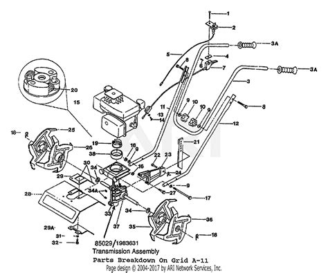 Troy Bilt 12001 1.5HP ROTO-TILLER (S/N 120010100101-120010299999) Parts ...