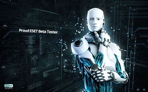 Robots Technology Bot Modern Think Eset Softwares Wallpaper - Thank You For Your Attention ...