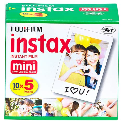 Fujifilm Instax mini 5 Pack (50) - Kens Cameras