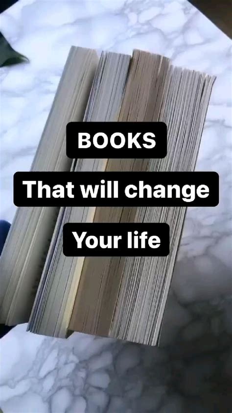 Books that will change your life – Artofit