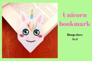 Unicorn Corner Bookmark · Creative Fabrica