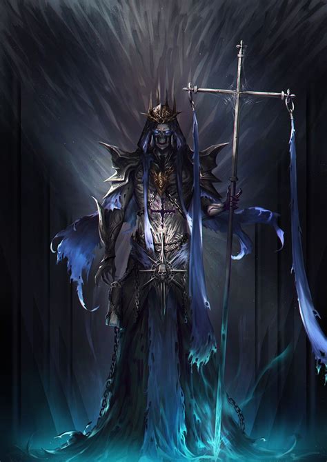 ArtStation - Undead Lich , jongwoo lee | Scifi fantasy art, Undead art ...