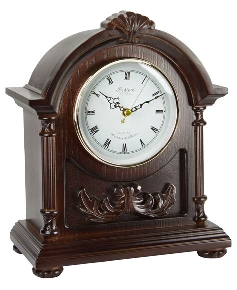 Bedford Clock Collection Mantel Clock with Chimes - Macy's | Modern mantel clocks, Mantel clock ...
