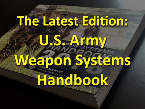 Weapon Systems Handbook | Article | The United States Army