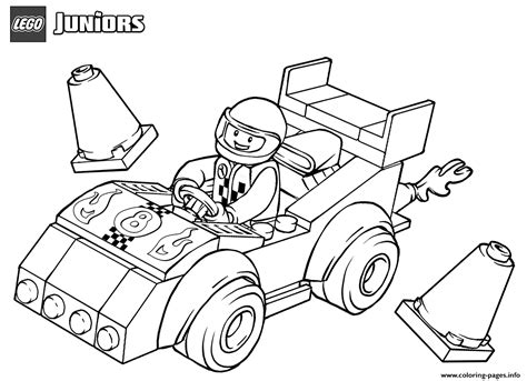 Lego Ninjago Vehicle Coloring Pages