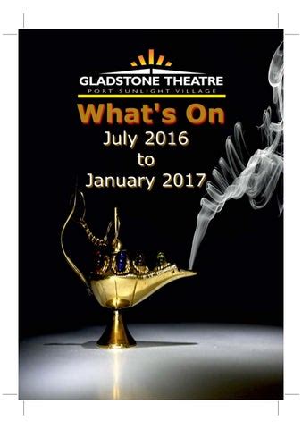 Gladstone whats on by Gladstone Theatre - Issuu