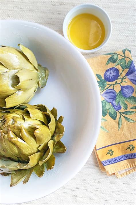 How to Cook Artichokes - Lemon Stripes