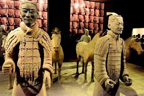 Terracotta Warriors at Shaanxi History Museum in Xi’an, China ...