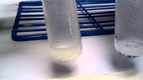 Zinc and 6 M Hydrochloric Acid Reaction - YouTube