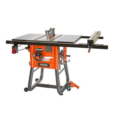 10 inch Contractor Table Saw with Cast Iron Top | RIDGID Tools