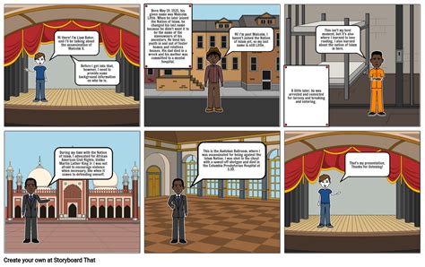 Malcolm X Storyboard por arathorhaliath