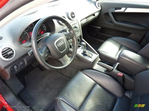 Black Interior 2006 Audi A3 3.2 S Line quattro Photo #71603304 ...