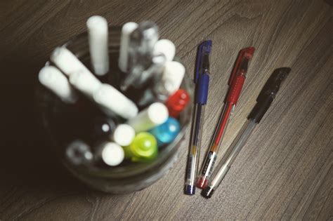 Free Images : ballpens, blur, colored pens, colors, colourful, design ...