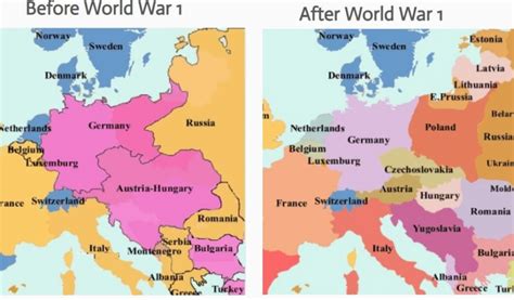 Map Of Europe before Ww1 and after 10 Explicit Map Europe 1918 after Ww1 | secretmuseum