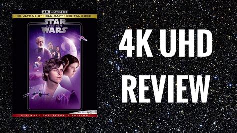 STAR WARS: A NEW HOPE 4K ULTRAHD BLU-RAY REVIEW | DOLBY ATMOS + HDR10 - YouTube