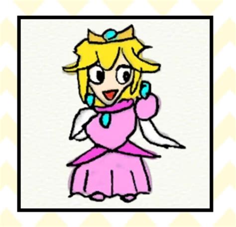 File:WWG Princess Peach amiibo Drawing.jpg - Super Mario Wiki, the ...