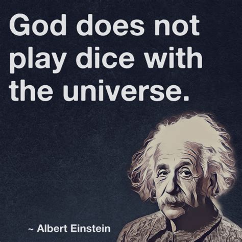 Einstein Quotes On God Dice - ShortQuotes.cc