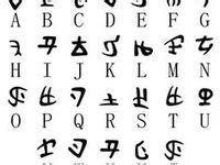 140 Conlang Reference ideas | writing systems, alphabet symbols, alphabet code