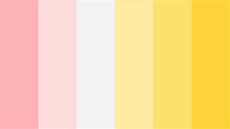 Sunset Colors Yellow-Pink Color Palette | vlr.eng.br