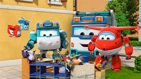 Watch Super Wings S07:E03 - Cat Tower Catastrophe / Robot Dance Competition - Free TV Shows | Tubi