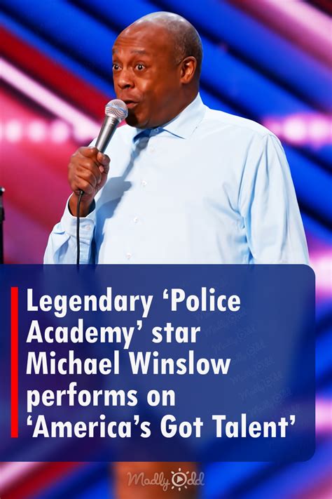 Legendary ‘Police Academy’ star Michael Winslow performs on ‘America’s ...