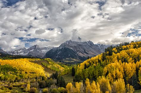 Colorado fall mountains forest clouds autumn wallpaper | 2048x1356 | 117166 | WallpaperUP