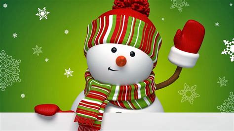 Merry Christmas Snowman Greetings and Widescreen Backgrounds Download For Free ~ Super HD ...