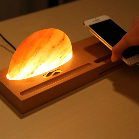 Himalayan Salt Lamp Wireless Charger - E.P. Light - Touch of Modern