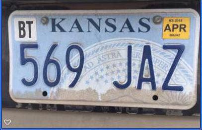 Kansas license plate sticker colors - tradertide