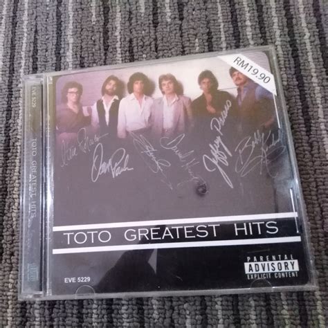 TOTO - Greatest hits (CDR), Hobbies & Toys, Music & Media, CDs & DVDs ...