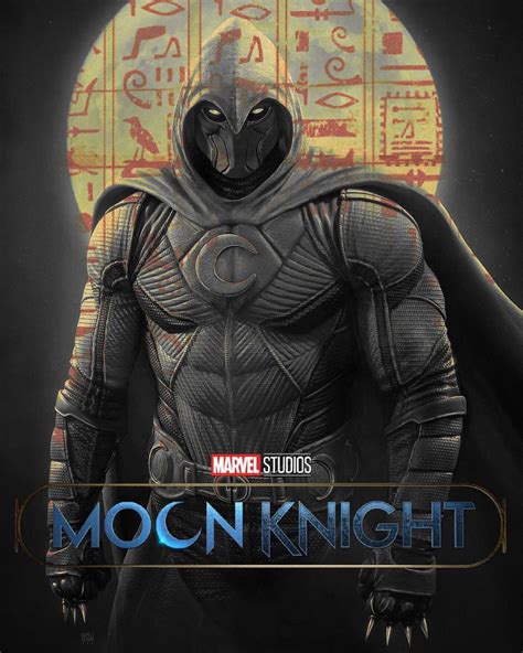 Moon knight poster made by me, art by Raf Grassetti. : r/marvelstudios