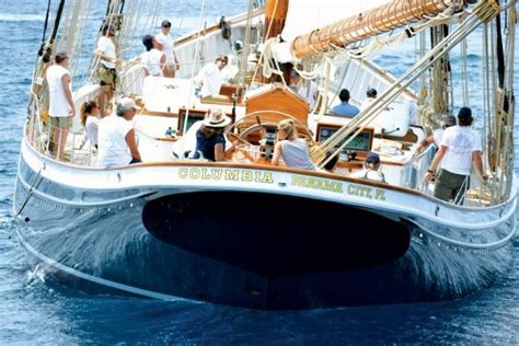 The Schooner Columbia’s Caribbean Debut - ALL AT SEA