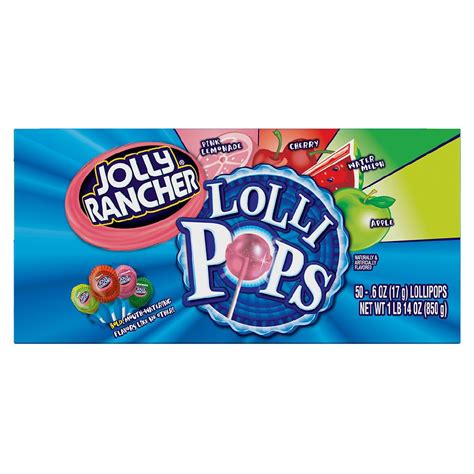 Jolly Rancher Lollipops Assorted Flavors, 50 pk | Walgreens