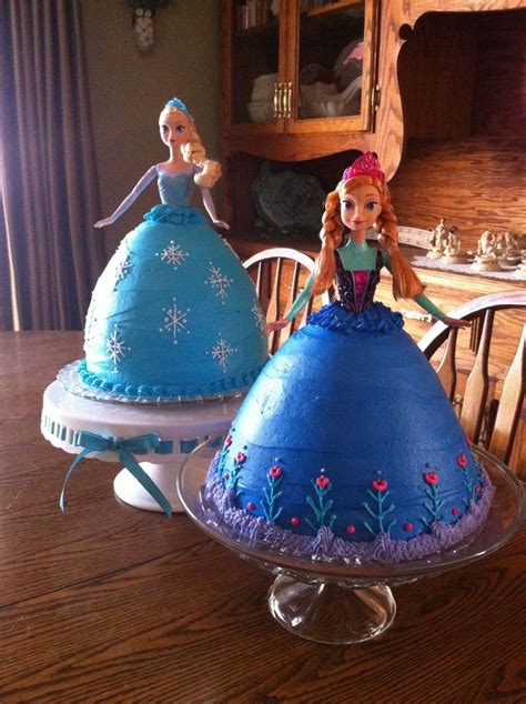 Elsa And Anna Birthday Cakes on Cake Central Anna Birthday Cake, Disney Princess Birthday Party ...