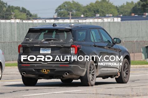 2024 Ford Police Interceptor Utility Spotted For First Time