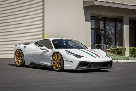 Track-Ready Toy: Customized White Ferrari 458 — CARiD.com Gallery