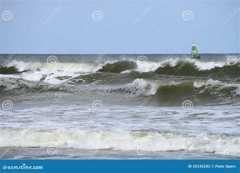 Waves Rolling In Stock Photography - Image: 33245282